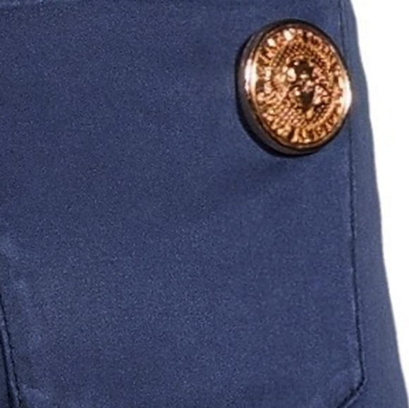 New Balmain Blue Pants in size 2. - Picture 2 of 16